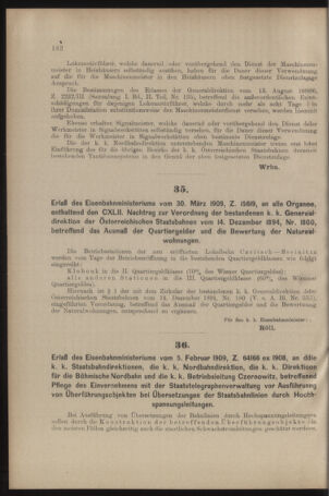 Verordnungs- und Anzeige-Blatt der k.k. General-Direction der österr. Staatsbahnen 19090410 Seite: 2