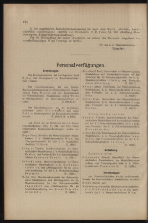 Verordnungs- und Anzeige-Blatt der k.k. General-Direction der österr. Staatsbahnen 19090410 Seite: 4