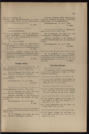 Verordnungs- und Anzeige-Blatt der k.k. General-Direction der österr. Staatsbahnen 19090410 Seite: 5