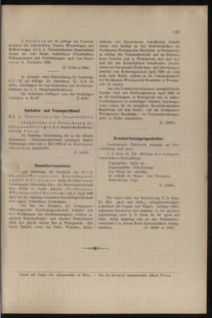 Verordnungs- und Anzeige-Blatt der k.k. General-Direction der österr. Staatsbahnen 19090410 Seite: 7