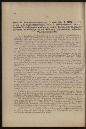 Verordnungs- und Anzeige-Blatt der k.k. General-Direction der österr. Staatsbahnen 19090417 Seite: 2