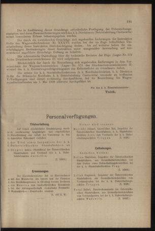 Verordnungs- und Anzeige-Blatt der k.k. General-Direction der österr. Staatsbahnen 19090417 Seite: 3