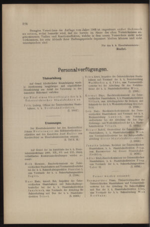 Verordnungs- und Anzeige-Blatt der k.k. General-Direction der österr. Staatsbahnen 19090424 Seite: 10