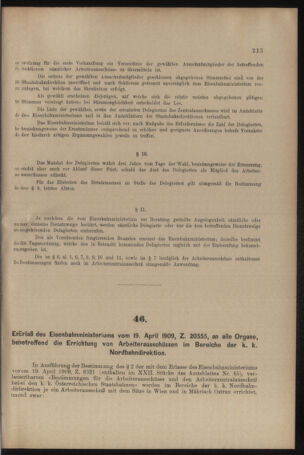 Verordnungs- und Anzeige-Blatt der k.k. General-Direction der österr. Staatsbahnen 19090428 Seite: 5