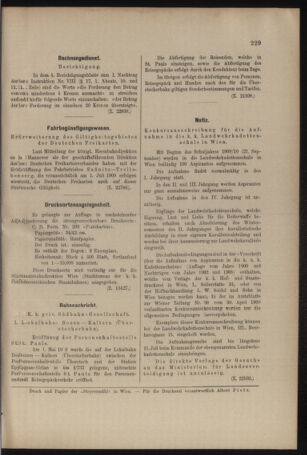 Verordnungs- und Anzeige-Blatt der k.k. General-Direction der österr. Staatsbahnen 19090508 Seite: 9