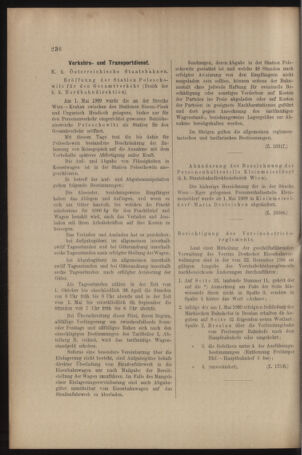 Verordnungs- und Anzeige-Blatt der k.k. General-Direction der österr. Staatsbahnen 19090515 Seite: 6