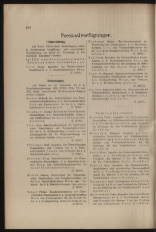 Verordnungs- und Anzeige-Blatt der k.k. General-Direction der österr. Staatsbahnen 19090522 Seite: 8