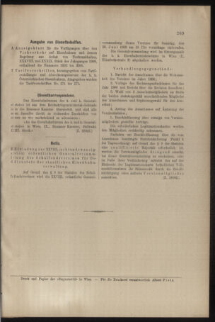 Verordnungs- und Anzeige-Blatt der k.k. General-Direction der österr. Staatsbahnen 19090605 Seite: 5