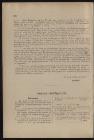 Verordnungs- und Anzeige-Blatt der k.k. General-Direction der österr. Staatsbahnen 19090612 Seite: 2