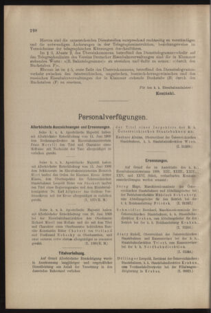 Verordnungs- und Anzeige-Blatt der k.k. General-Direction der österr. Staatsbahnen 19090626 Seite: 2