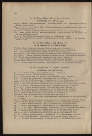 Verordnungs- und Anzeige-Blatt der k.k. General-Direction der österr. Staatsbahnen 19090630 Seite: 14