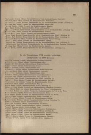 Verordnungs- und Anzeige-Blatt der k.k. General-Direction der österr. Staatsbahnen 19090630 Seite: 19