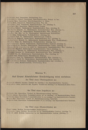 Verordnungs- und Anzeige-Blatt der k.k. General-Direction der österr. Staatsbahnen 19090630 Seite: 23