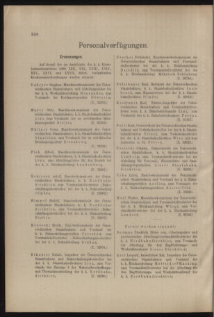 Verordnungs- und Anzeige-Blatt der k.k. General-Direction der österr. Staatsbahnen 19090705 Seite: 2