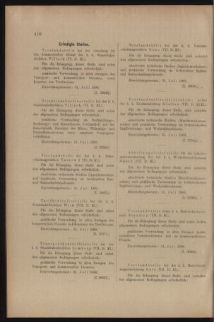 Verordnungs- und Anzeige-Blatt der k.k. General-Direction der österr. Staatsbahnen 19090724 Seite: 4