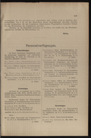 Verordnungs- und Anzeige-Blatt der k.k. General-Direction der österr. Staatsbahnen 19090731 Seite: 7