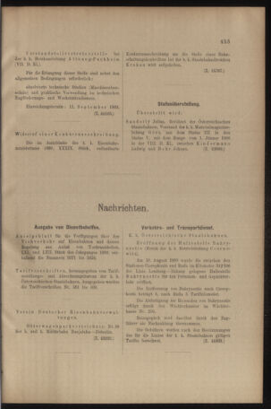 Verordnungs- und Anzeige-Blatt der k.k. General-Direction der österr. Staatsbahnen 19090904 Seite: 3