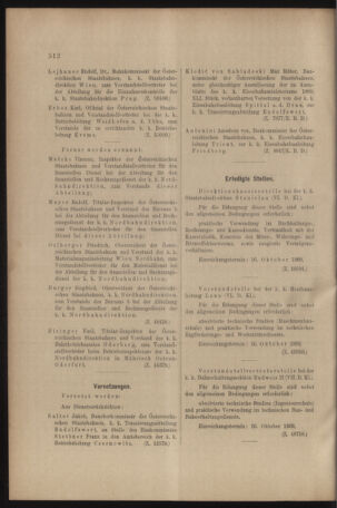 Verordnungs- und Anzeige-Blatt der k.k. General-Direction der österr. Staatsbahnen 19091009 Seite: 14