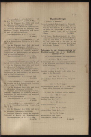 Verordnungs- und Anzeige-Blatt der k.k. General-Direction der österr. Staatsbahnen 19091009 Seite: 15