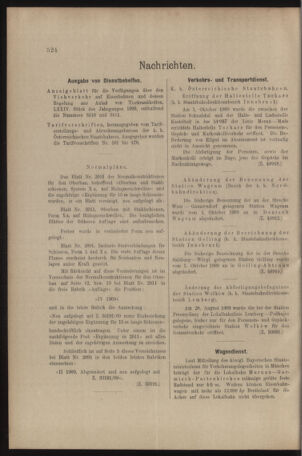 Verordnungs- und Anzeige-Blatt der k.k. General-Direction der österr. Staatsbahnen 19091016 Seite: 6