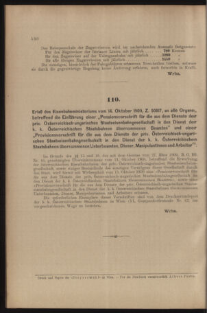 Verordnungs- und Anzeige-Blatt der k.k. General-Direction der österr. Staatsbahnen 19091018 Seite: 4