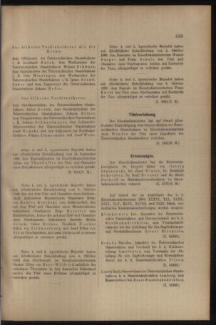 Verordnungs- und Anzeige-Blatt der k.k. General-Direction der österr. Staatsbahnen 19091023 Seite: 5