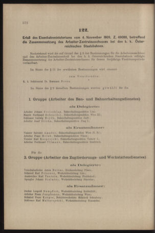 Verordnungs- und Anzeige-Blatt der k.k. General-Direction der österr. Staatsbahnen 19091113 Seite: 4