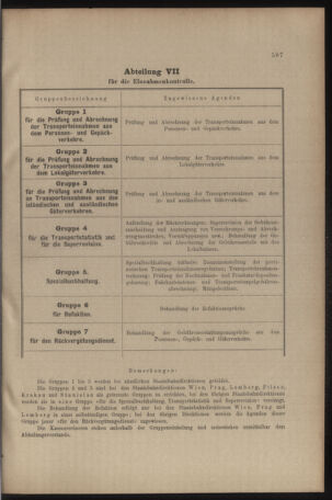 Verordnungs- und Anzeige-Blatt der k.k. General-Direction der österr. Staatsbahnen 19091120 Seite: 11