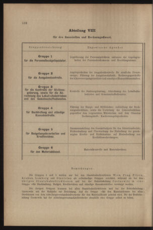 Verordnungs- und Anzeige-Blatt der k.k. General-Direction der österr. Staatsbahnen 19091120 Seite: 12