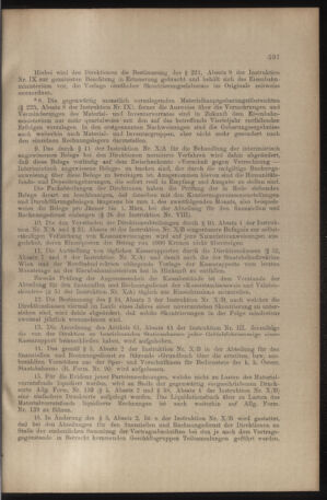 Verordnungs- und Anzeige-Blatt der k.k. General-Direction der österr. Staatsbahnen 19091120 Seite: 21