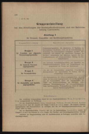 Verordnungs- und Anzeige-Blatt der k.k. General-Direction der österr. Staatsbahnen 19091120 Seite: 4