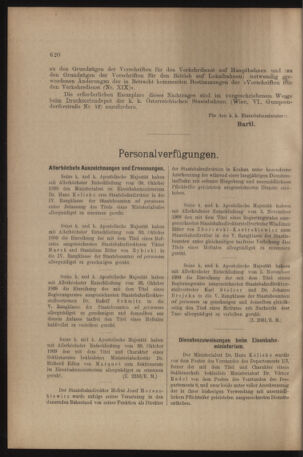 Verordnungs- und Anzeige-Blatt der k.k. General-Direction der österr. Staatsbahnen 19091204 Seite: 10