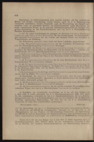 Verordnungs- und Anzeige-Blatt der k.k. General-Direction der österr. Staatsbahnen 19091204 Seite: 2