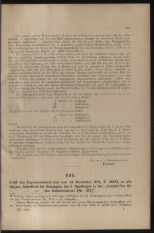 Verordnungs- und Anzeige-Blatt der k.k. General-Direction der österr. Staatsbahnen 19091204 Seite: 9