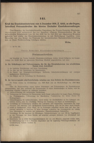 Verordnungs- und Anzeige-Blatt der k.k. General-Direction der österr. Staatsbahnen 19091218 Seite: 9