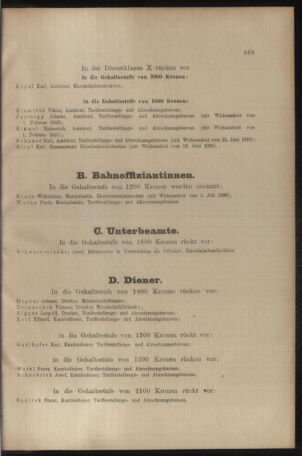 Verordnungs- und Anzeige-Blatt der k.k. General-Direction der österr. Staatsbahnen 19091223 Seite: 5