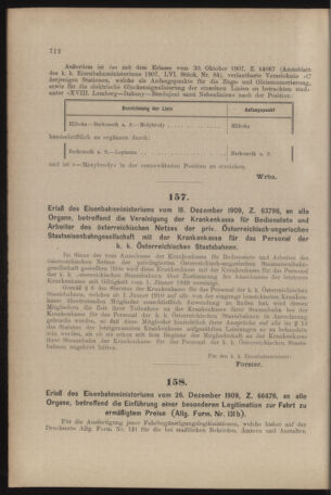 Verordnungs- und Anzeige-Blatt der k.k. General-Direction der österr. Staatsbahnen 19091231 Seite: 4