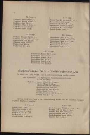 Verordnungs- und Anzeige-Blatt der k.k. General-Direction der österr. Staatsbahnen 19100105 Seite: 4