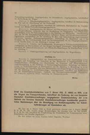 Verordnungs- und Anzeige-Blatt der k.k. General-Direction der österr. Staatsbahnen 19100115 Seite: 2