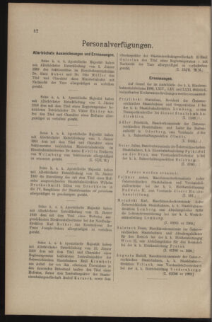 Verordnungs- und Anzeige-Blatt der k.k. General-Direction der österr. Staatsbahnen 19100122 Seite: 4