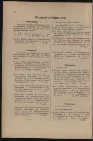 Verordnungs- und Anzeige-Blatt der k.k. General-Direction der österr. Staatsbahnen 19100129 Seite: 4