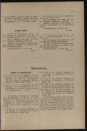 Verordnungs- und Anzeige-Blatt der k.k. General-Direction der österr. Staatsbahnen 19100129 Seite: 5