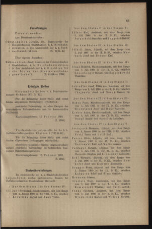 Verordnungs- und Anzeige-Blatt der k.k. General-Direction der österr. Staatsbahnen 19100205 Seite: 3