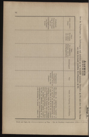 Verordnungs- und Anzeige-Blatt der k.k. General-Direction der österr. Staatsbahnen 19100207 Seite: 20