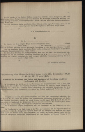 Verordnungs- und Anzeige-Blatt der k.k. General-Direction der österr. Staatsbahnen 19100219 Seite: 3