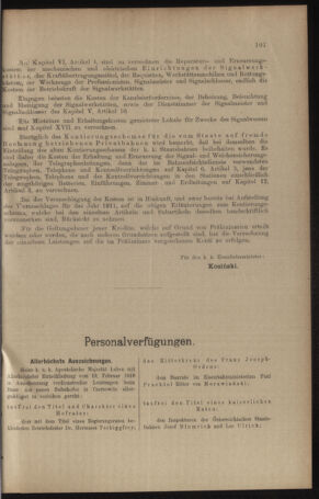 Verordnungs- und Anzeige-Blatt der k.k. General-Direction der österr. Staatsbahnen 19100226 Seite: 3