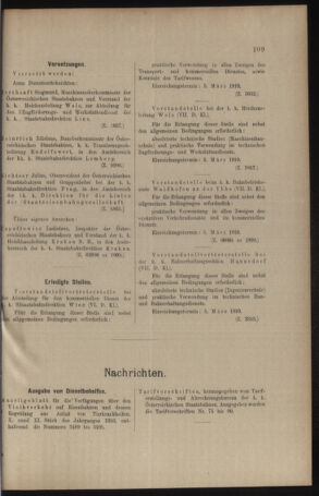 Verordnungs- und Anzeige-Blatt der k.k. General-Direction der österr. Staatsbahnen 19100226 Seite: 5