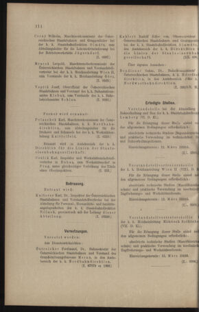 Verordnungs- und Anzeige-Blatt der k.k. General-Direction der österr. Staatsbahnen 19100305 Seite: 2