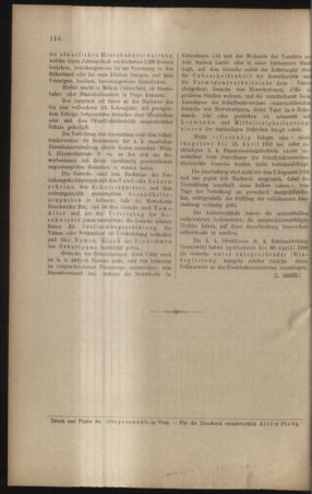 Verordnungs- und Anzeige-Blatt der k.k. General-Direction der österr. Staatsbahnen 19100305 Seite: 4