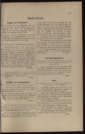 Verordnungs- und Anzeige-Blatt der k.k. General-Direction der österr. Staatsbahnen 19100312 Seite: 3